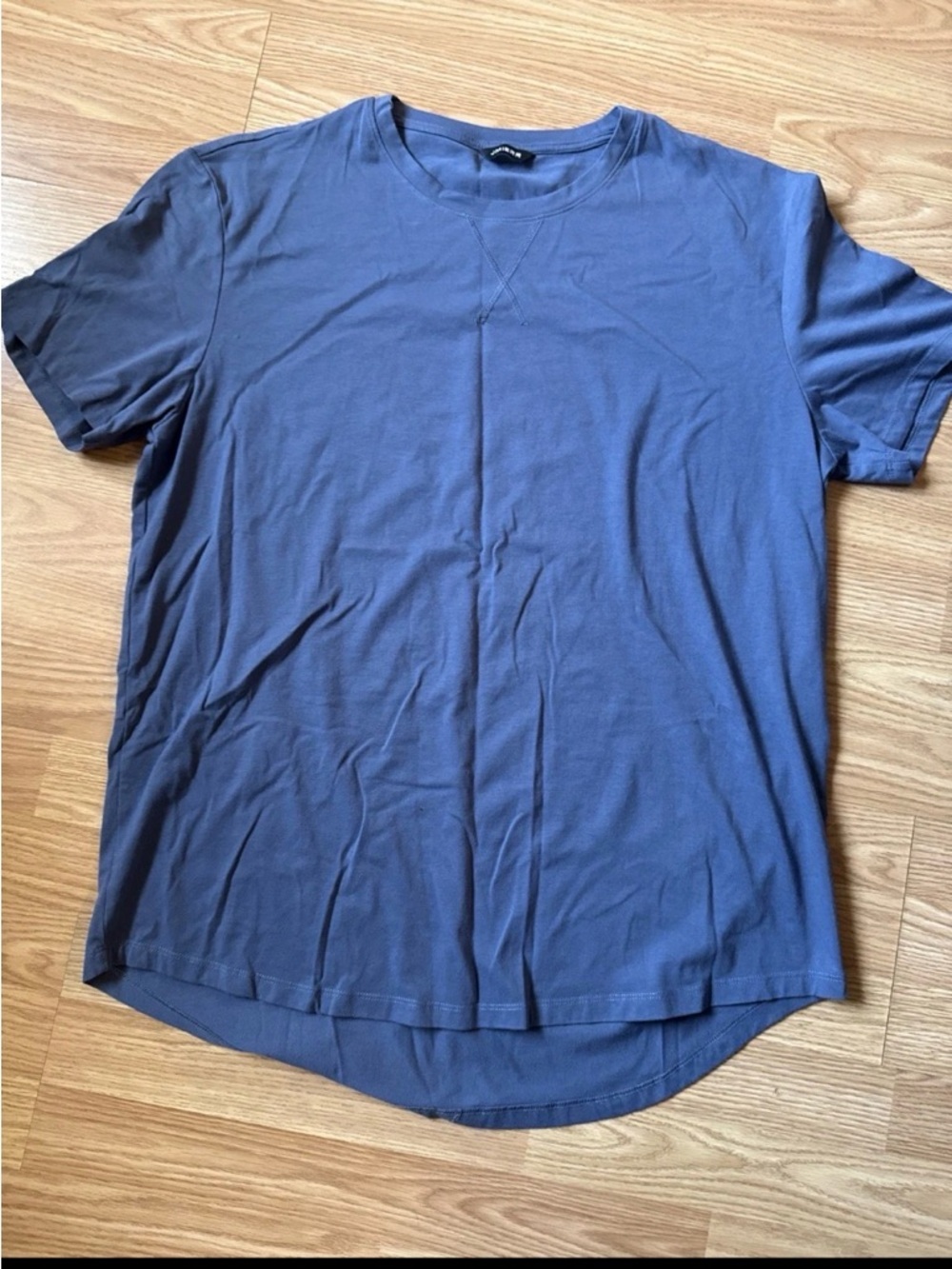 Men's Crew Neck Short Sleeve T-Shirt - Blue